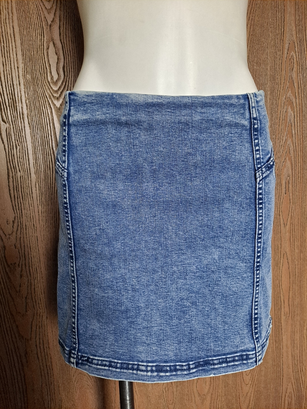 wild fable Medium Wash Denim Mini Skirt